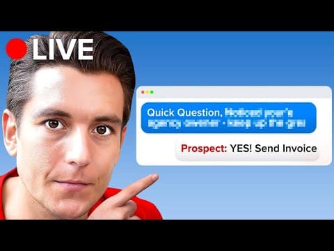 Creating Successful Cold Email Campaigns *LIVE FOOTAGE* thumbnail