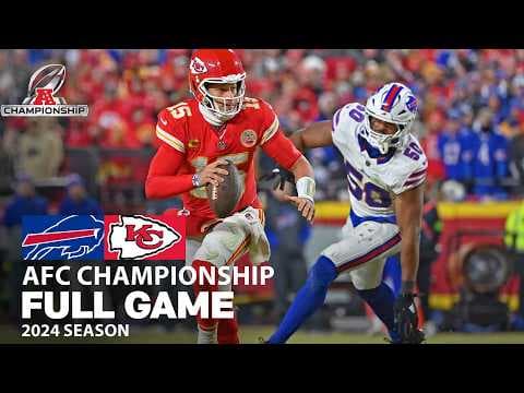 Buffalo Bills vs. Kansas City Chiefs FULL GAME | AFC Championship NFL 2024 Season thumbnail