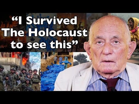 Holocaust Survivor DEMOLISHES Israel's Final Solution thumbnail