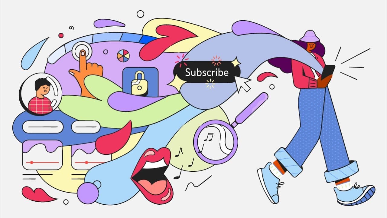 YouTube video player