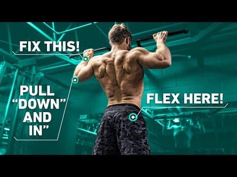 The Best Way To Do Pull Ups For A Wide Back (Optimal Training Technique) thumbnail