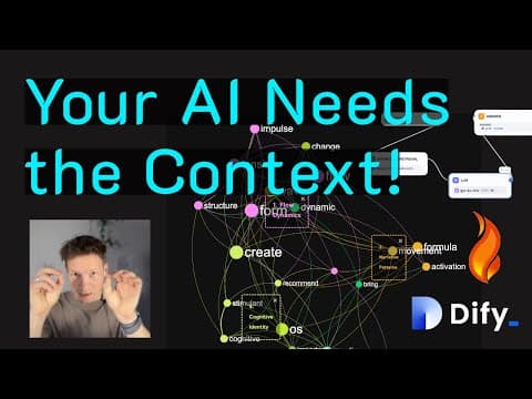 Tutorial: Better AI Responses for Your Knowledge RAG with Dify, Firecrawl, and InfraNodus Graph thumbnail