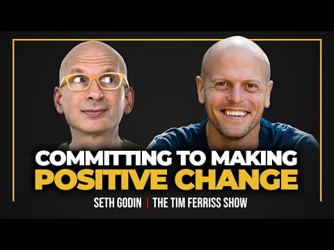 Seth Godin — The Pursuit of Meaning, Choosing Your Attitude, Overcoming Rejection, and More thumbnail