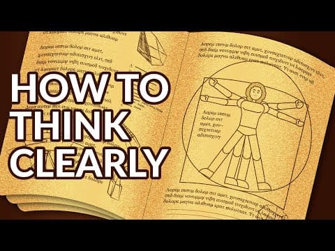 How to Think Clearly | The Philosophy of Marcus Aurelius thumbnail