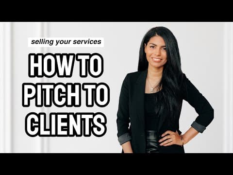 Getting Clients Free Course: How to Pitch Clients thumbnail