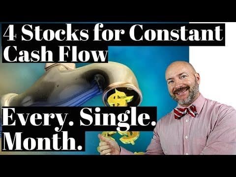 How to Generate Monthly Cash Flow from Dividend Stocks thumbnail