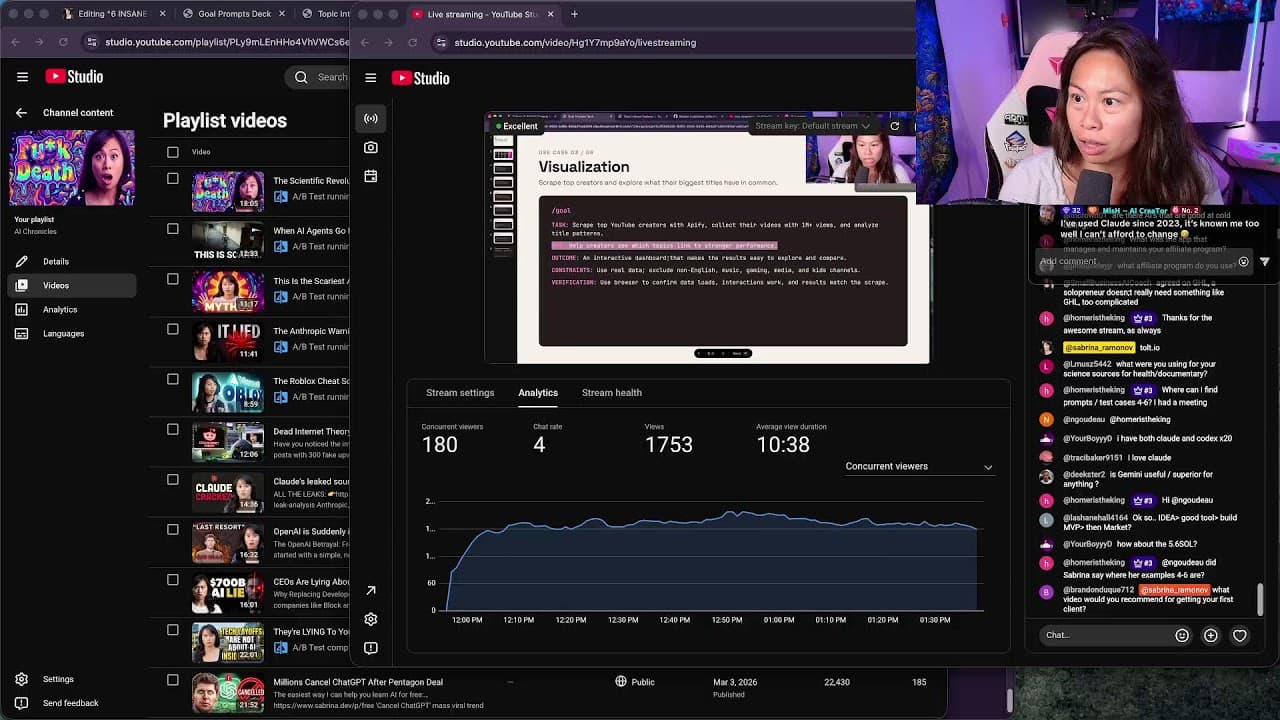YouTube video player
