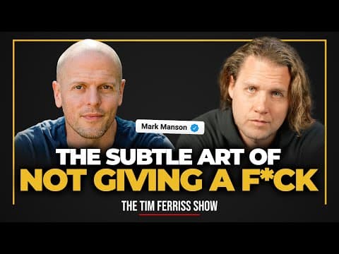 What Life Lessons Has Mark Manson Learned from Success? thumbnail