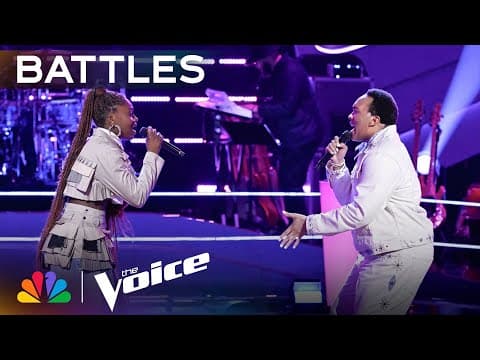 Ari Camille and Bryson Battle's Show-Stopping Duet of Muni Long's "Made For Me" | The Voice Battles thumbnail