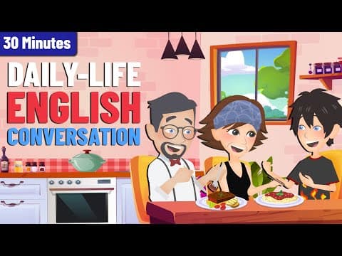 Learn ENGLISH FAST with Simple Daily Conversations | Shadowing English Speaking Practice thumbnail