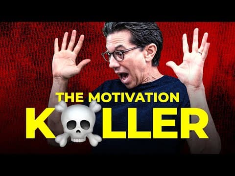 The REAL Reason You're Not Motivated (And How To Fix It!) thumbnail