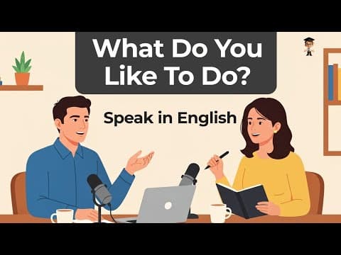 Talk About What You Like to Do | English Conversation for Beginners | English Podcast thumbnail