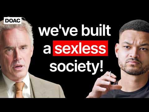 Jordan B Peterson: You Need To Listen To Your Wife! We've Built A Lonely & Sexless Society! thumbnail