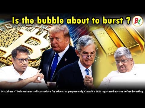 THE BUBBLE🫧 ABOUT TO BURST?? 💥| Trump | USA | Fed | Gold | Bitcoin  thumbnail