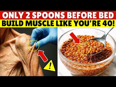 Build Muscle After 75: THIS SEED PROTEIN 1,000,000x Better Than Eggs! | Senior Health Tips thumbnail