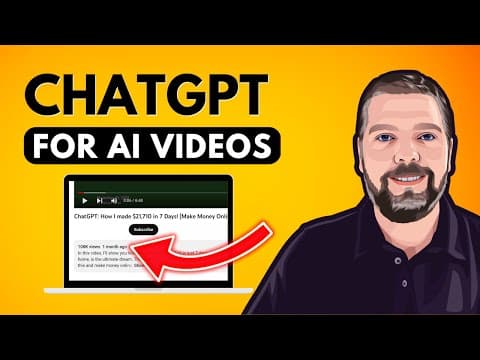 How to Use ChatGPT To Create AI Videos Easily | Beginner Tutorial thumbnail
