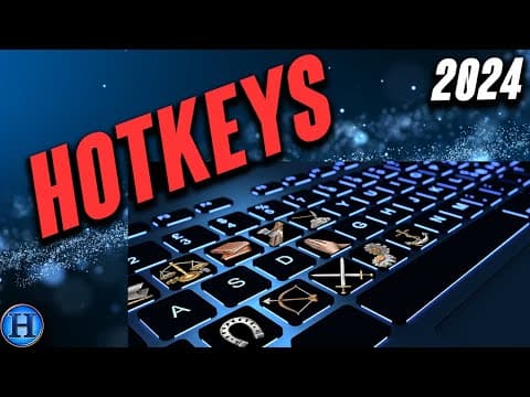How To Setup Hotkeys In AoE2 | New Player Guide 2024 thumbnail