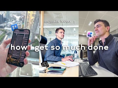 How I Get So Much Done - My Complete Productivity System (2026) thumbnail