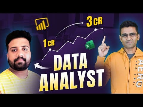 How He Grew His Business 3X Using Data Analytics | Mechanical Engineer to Data Analyst thumbnail