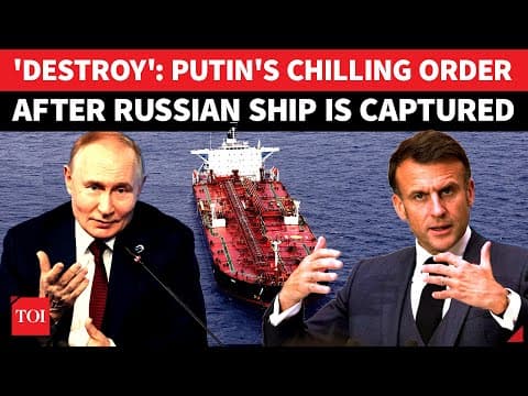 'DESTROY THEM': Angry Putin's Chilling Order To Russian Navy After France Captures Russia Ship thumbnail