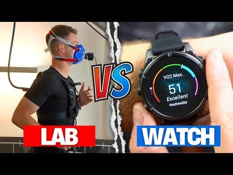 VO2max Explained: Lab Test vs. Sports Watches (Garmin, Apple Watch, ...) thumbnail