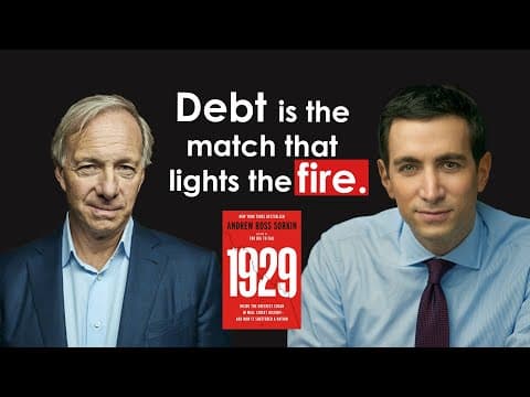 Ray Dalio & Andrew Ross Sorkin on His New Book "1929" and How Debt Drives Every Crash thumbnail