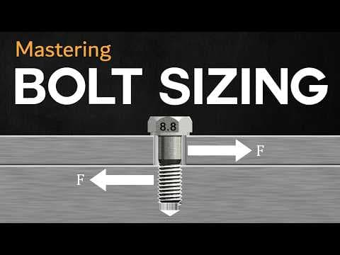Complete Guide to Bolt Calculation- Size, Grade, Preload and Thumb rules thumbnail