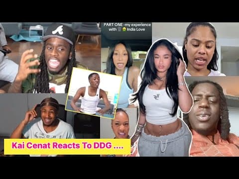 “Kai Cenat Reacts to DDG’s Response, Reggie Shady Comments + Zoe Spencer Call-Out | Drama Unpacked!” thumbnail