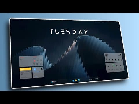This Makes Windows 11 Look Impossibly Clean! thumbnail