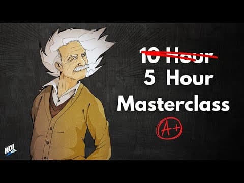 Ace Your Exams with only 15-min Per Day (Study Skills Masterclass) thumbnail
