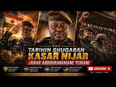 Tarihin Shugaban Kasar Nijar 🇳🇪 Janar Abdourahamane Tiani | Rayuwarsa da Mulkinsa thumbnail