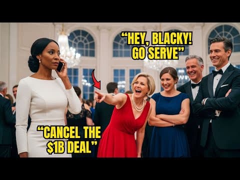 White Billionaire Family Mocked the Black Woman at Party — Then She Canceled Their $1B Deal! thumbnail