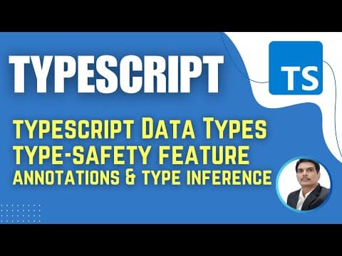 TypeScript for Playwright  | Data Types | Type Safety | Annotations & Type Inference (Session 3) thumbnail