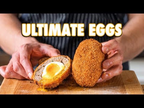 The Perfect Egg Recipe (Scotch Eggs 3 Ways) thumbnail