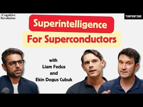 Training an AI Scientist with Feedback from Reality, w- Liam Fedus & Ekin Dogus Cubuk (from a16z) thumbnail