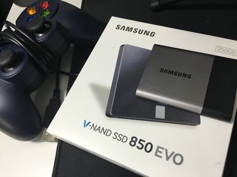 Why I Use SSD vs HDD for Faster Video Editing | Samsung T3 SSD and 850 EVO thumbnail