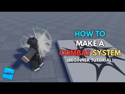 How To Make A Combat System In Roblox Studio [BEGINNER TUTORIAL] thumbnail