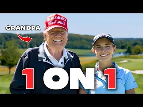 Playing Golf with President Donald Trump (My Grandpa) thumbnail
