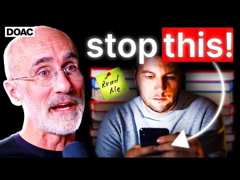 How To *ACTUALLY* Stop Wasting Your LIFE! | The No.1 Happiness Expert thumbnail
