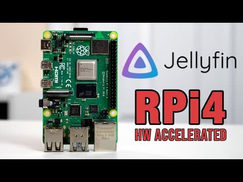 How to Install JellyFin on Raspberry Pi with OMX H/W Acceleration thumbnail