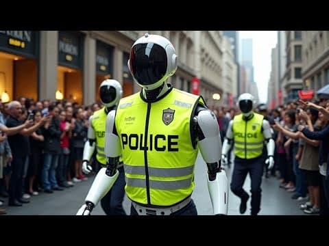 China Just Launched Its First Real Robotic AI Police! (ALREADY ON STREETS) thumbnail