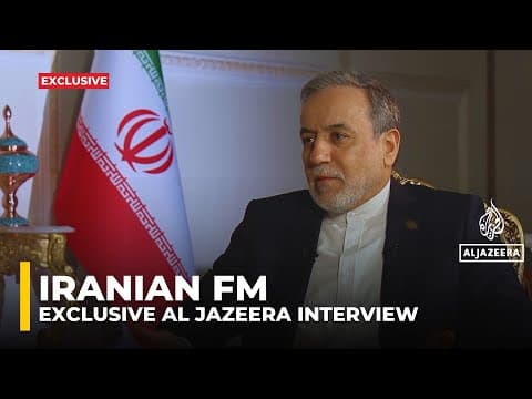 Iranian FM to Al Jazeera: Iran warns US: 'We are ready for war' after Trump threats thumbnail