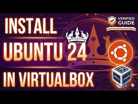 How to install Ubuntu in VirtualBox - Still works in 2026 thumbnail