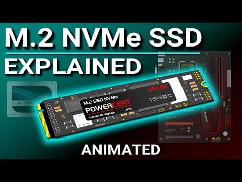 M.2 NVMe SSD Explained - M.2 vs SSD thumbnail
