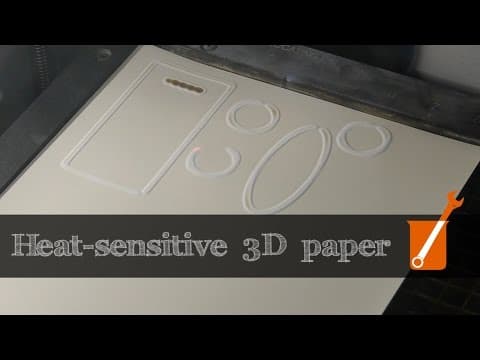 Heat-sensitive 3D paper (swell paper) thumbnail