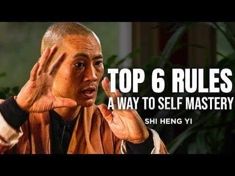 What Are the 6 Rules for Effective Self Mastery? thumbnail