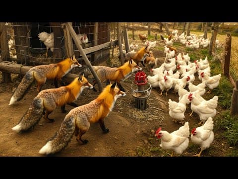 How Australian Hunters And Farmers Deal With Millions Of Invasive Foxes - Farming Documentary thumbnail