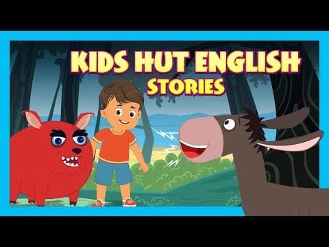 KIDS HUT ENGLISH STORIES - BEST STORIES FOR KIDS | WHERE THE WILD THINGS ARE AND MORE - STORYTELLING thumbnail