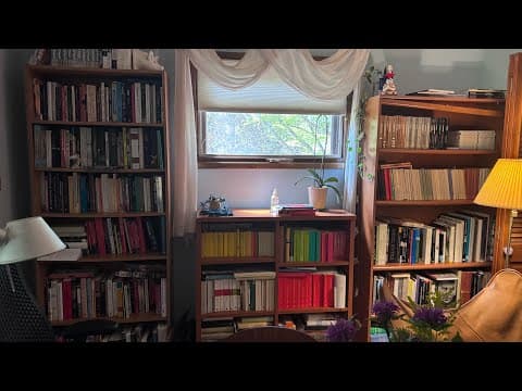 Bookshelf tour - My theory collection thumbnail