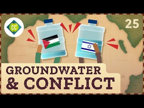 Groundwater & the Israeli-Palestinian Conflict: Crash Course Geography #25 thumbnail